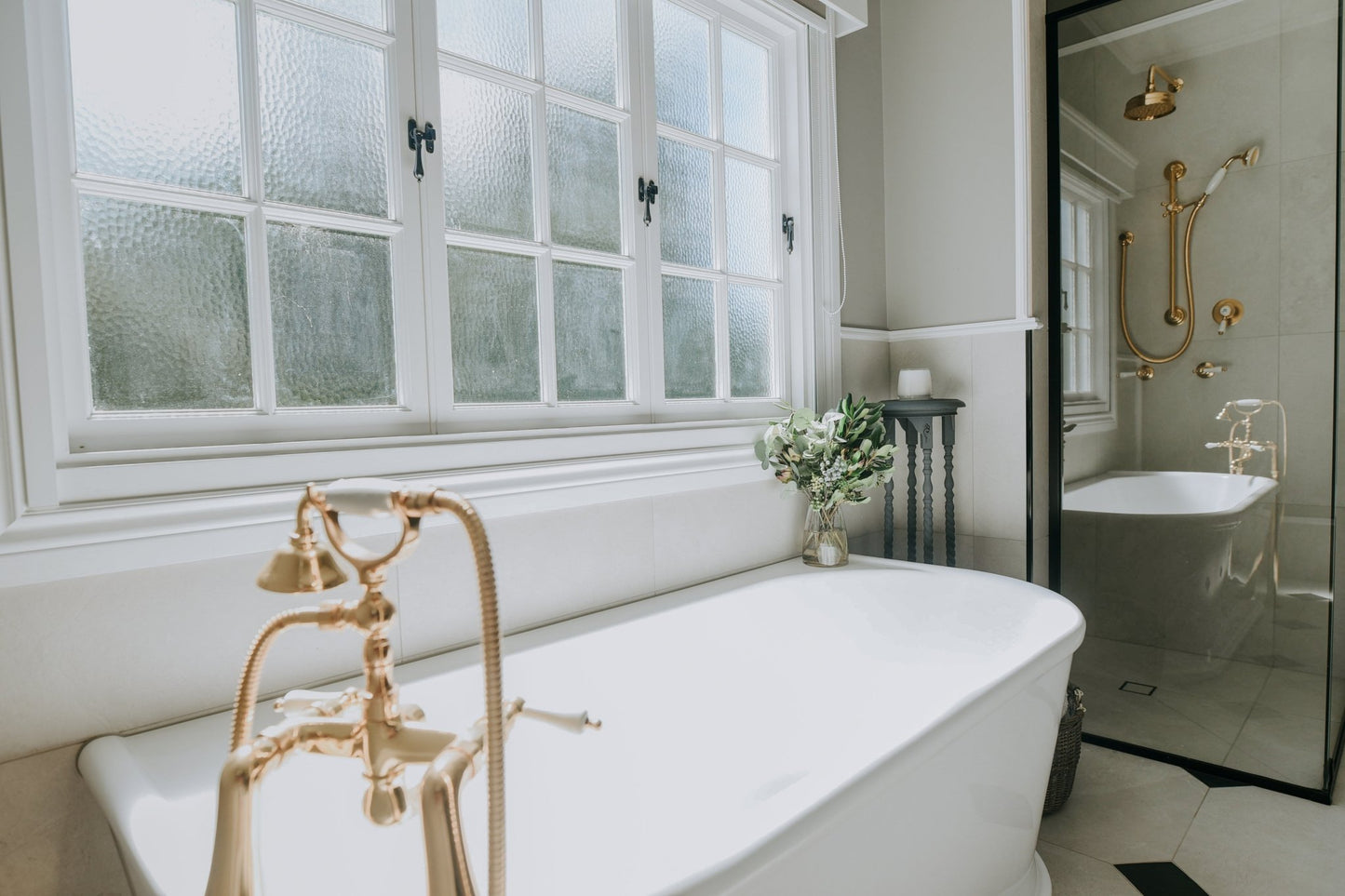 Regal Polished Brass Wedge window fastener 90 x 20mm-Vintique Concepts