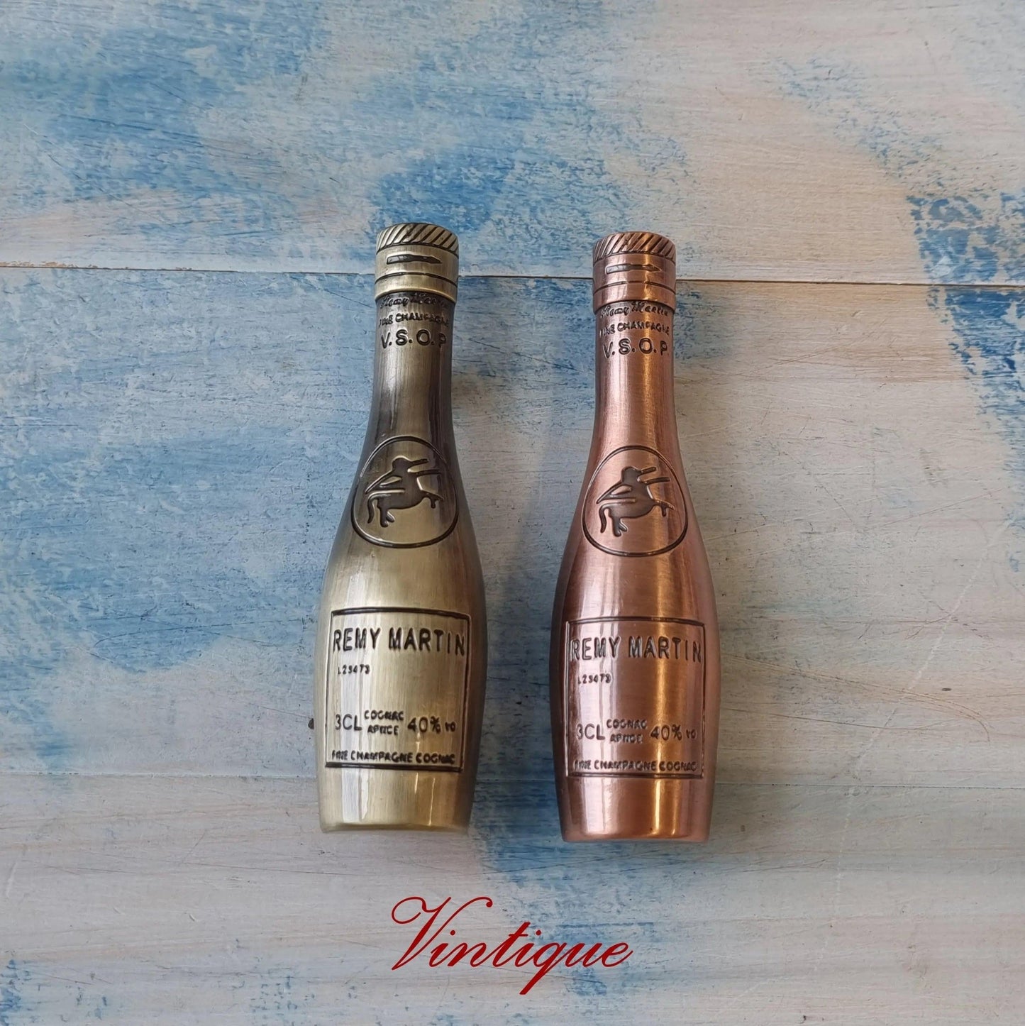 Remy Martin antique Gold  Champagne drawer/  cabinet handle pull 104mm long-Vintique Concepts