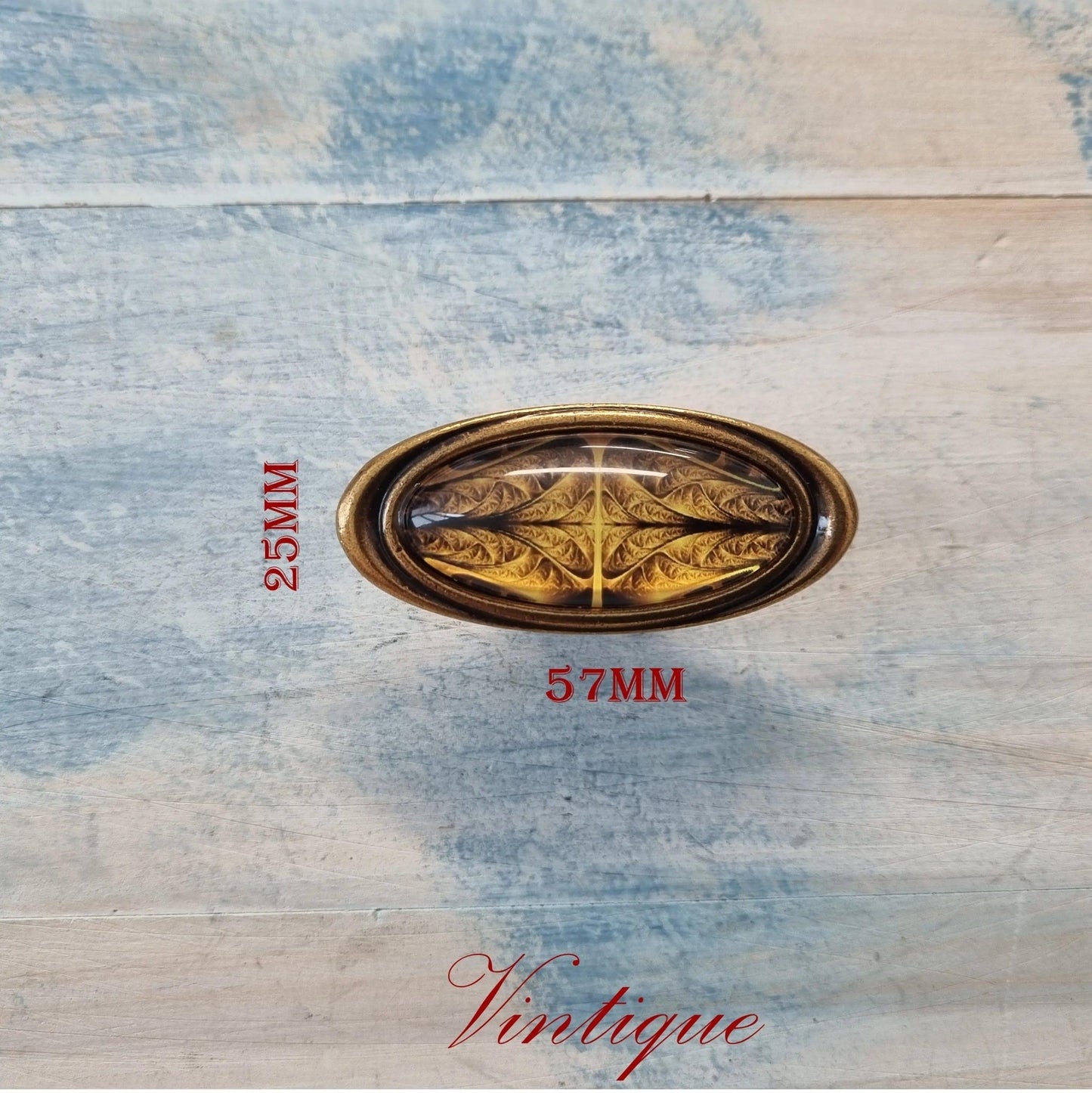 Roma Series Shimmering Gold Heavy Duty cabinet Knob 57mm-Vintique Concepts