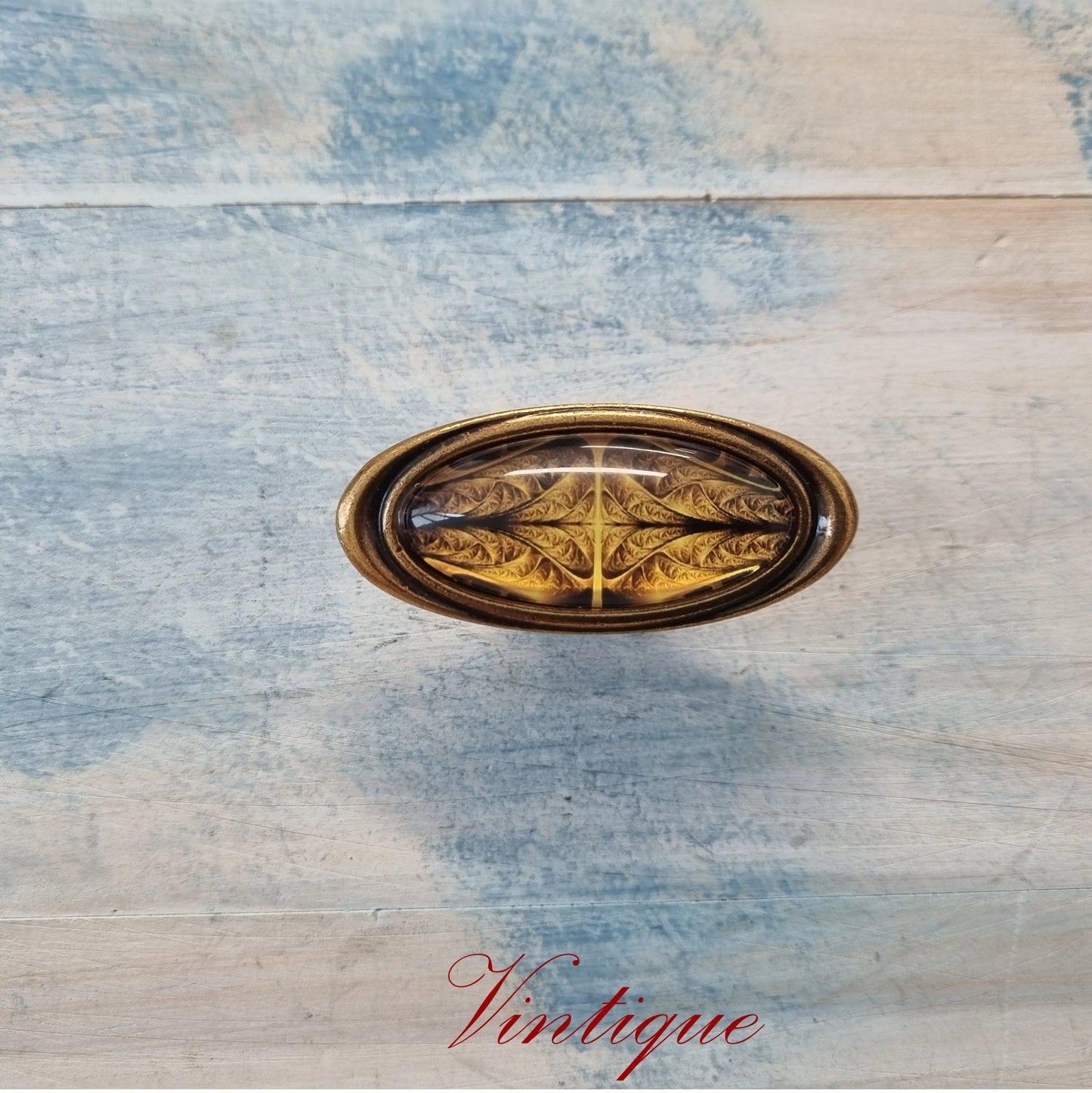 Roma Series Shimmering Gold Heavy Duty cabinet Knob 57mm-Vintique Concepts