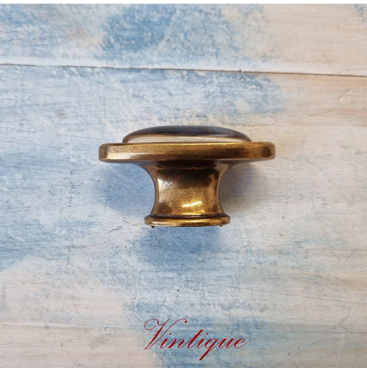 Roma Series Shimmering Gold Heavy Duty cabinet Knob 57mm-Vintique Concepts