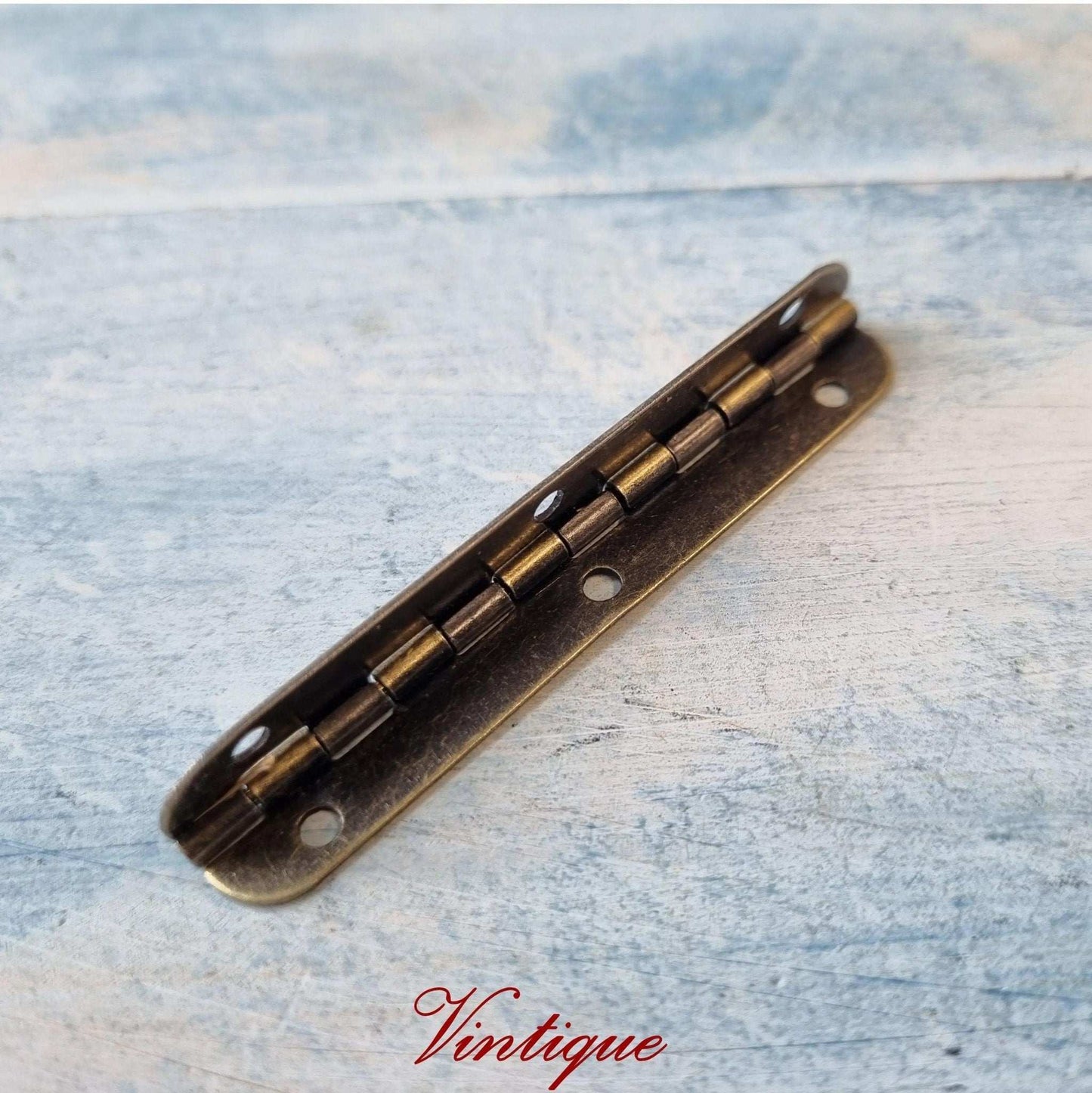 small piano bronze hinge 65mm long-Vintique Concepts