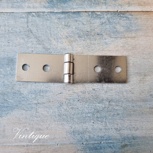 steel strap hinge 74mm x 20mm-Vintique Concepts