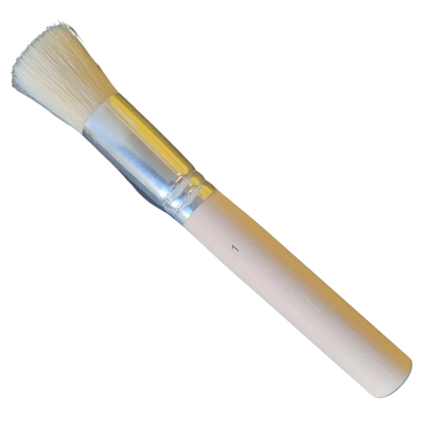 Stencil Brushes Wooden Handle & White Bristle (Artisan range)-Vintique Concepts