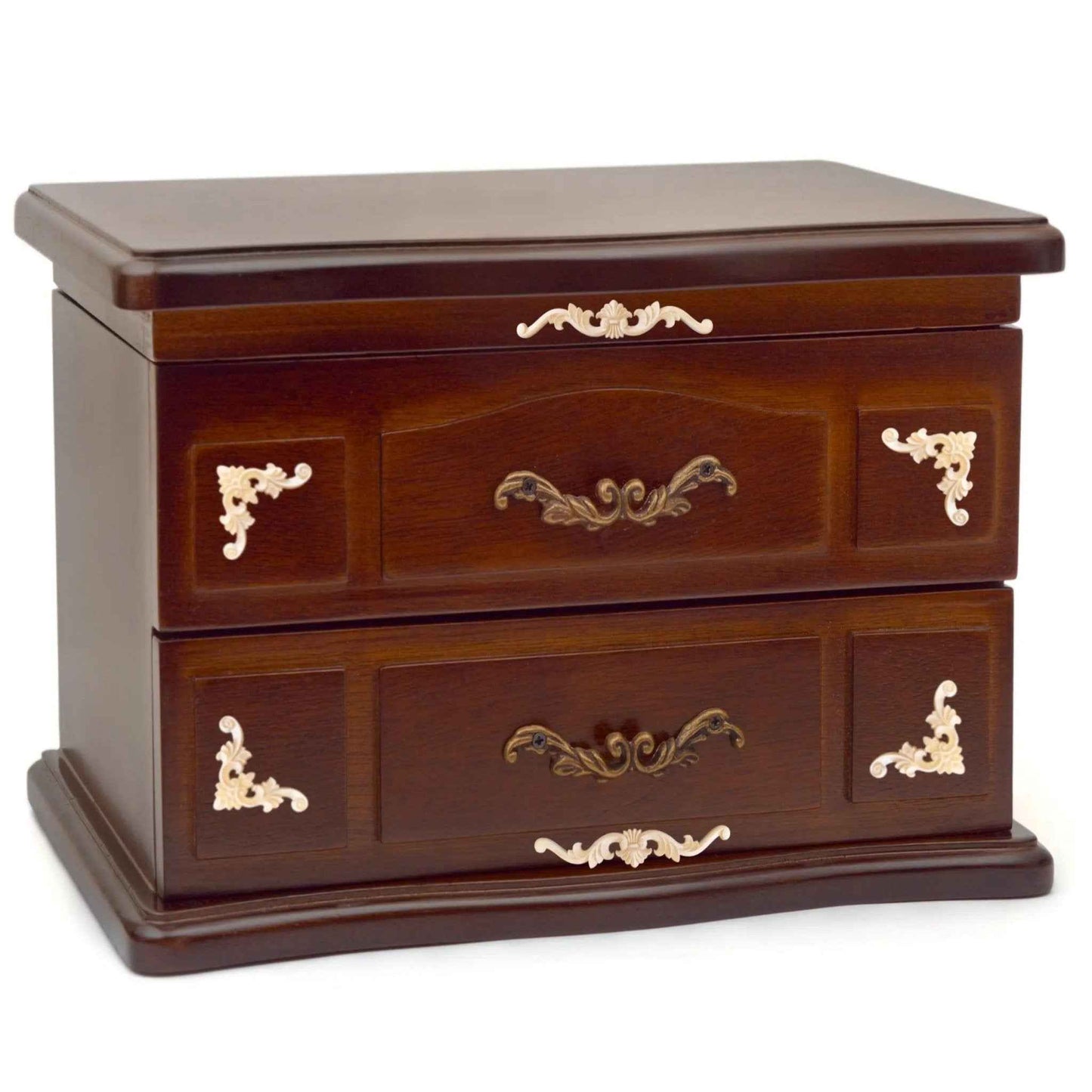 Stuart's Corner / centre Wooden Applique 7cm x 7cm x 9cm