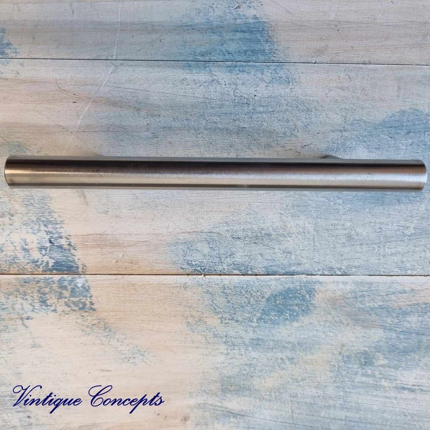 Swedish style Silver contempoary Cabinet or drawer handle 150mm-Vintique Concepts