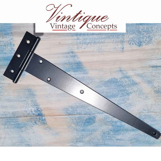 T-Hinge Black  300mm black powdercoated