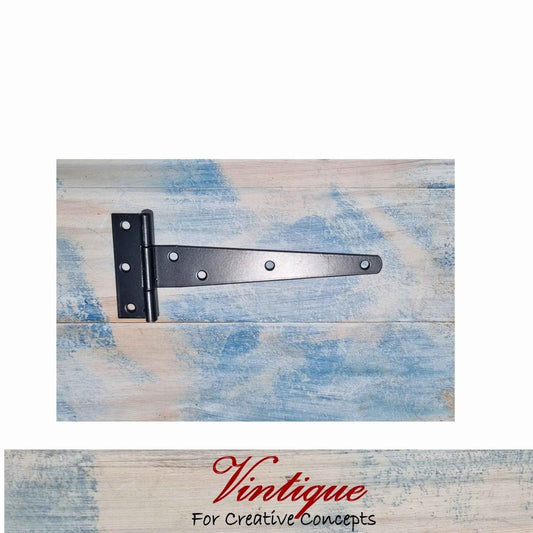 T-Hinge Black powdercoated 150mm