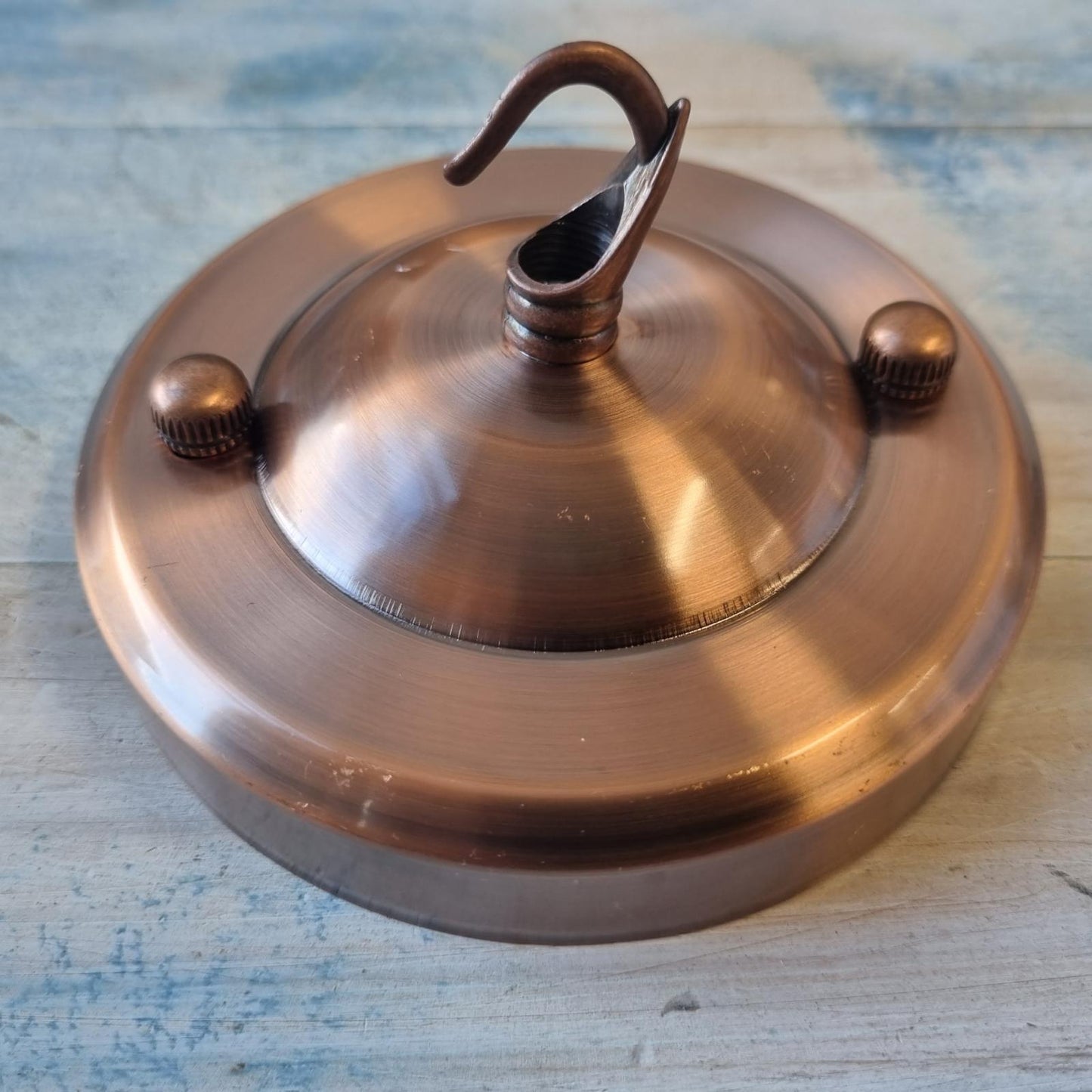 Ceiling Rose Cover Plate Lamp ,chandelier, plant Hook-Copper-Vintique Concepts