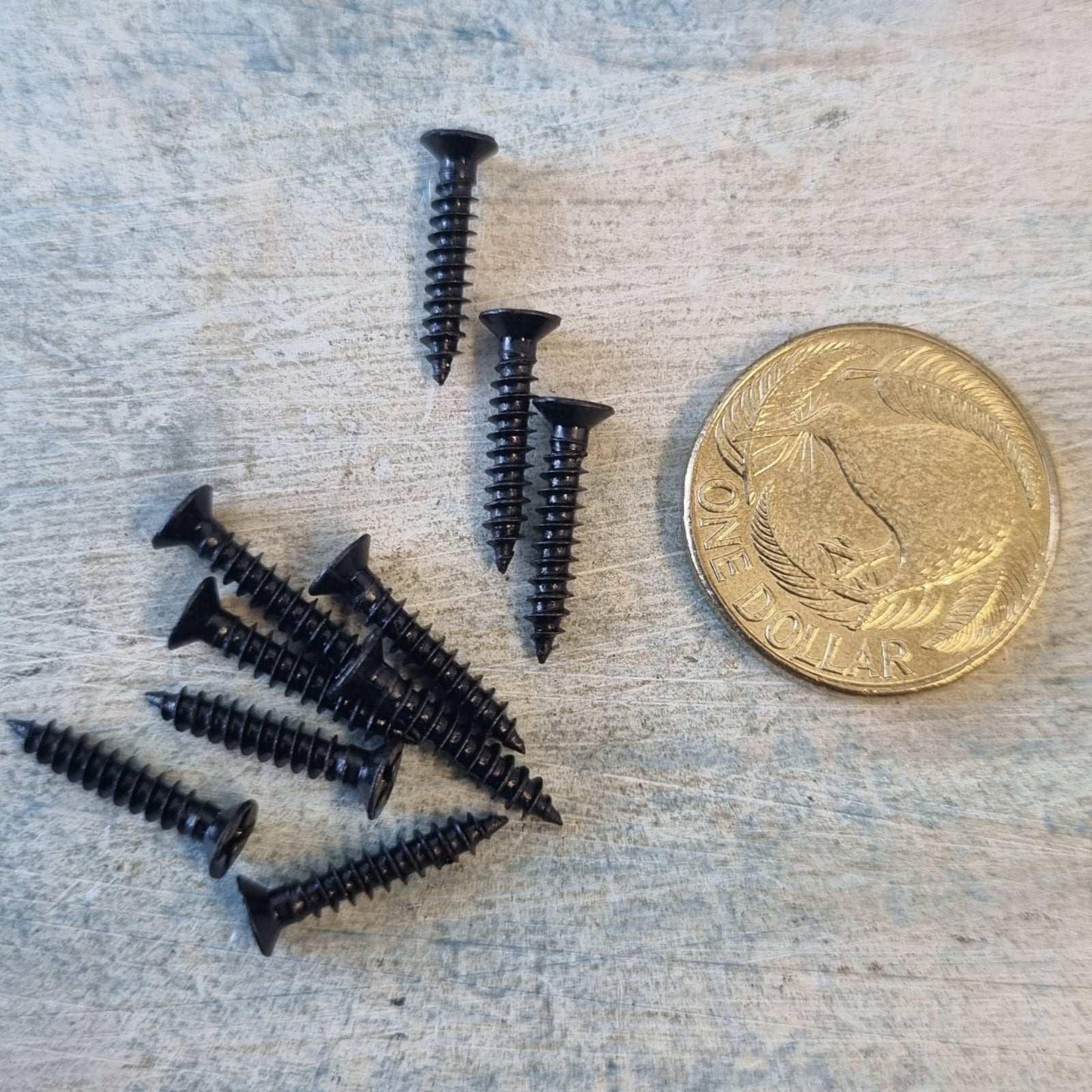 Black wood Screws 16mm (pkt of 10) M3 - Vintique Concepts