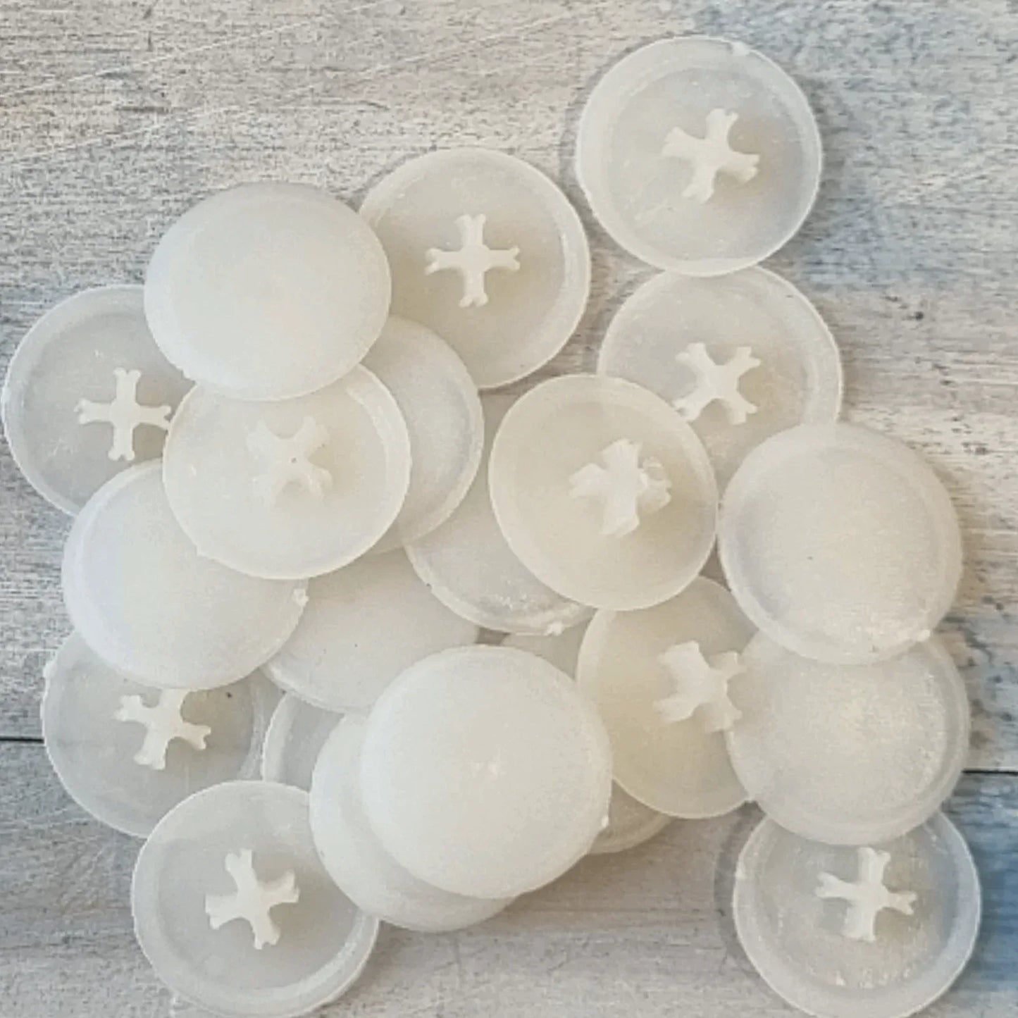 phillipshead plast screw cap protective covers 17mm dia pkt of 20 - Vintique Concepts