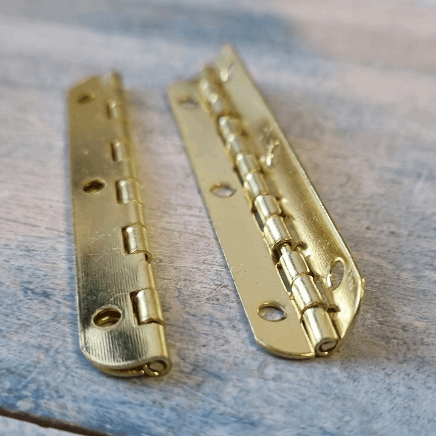Small piano Gold long hinge 65mm long