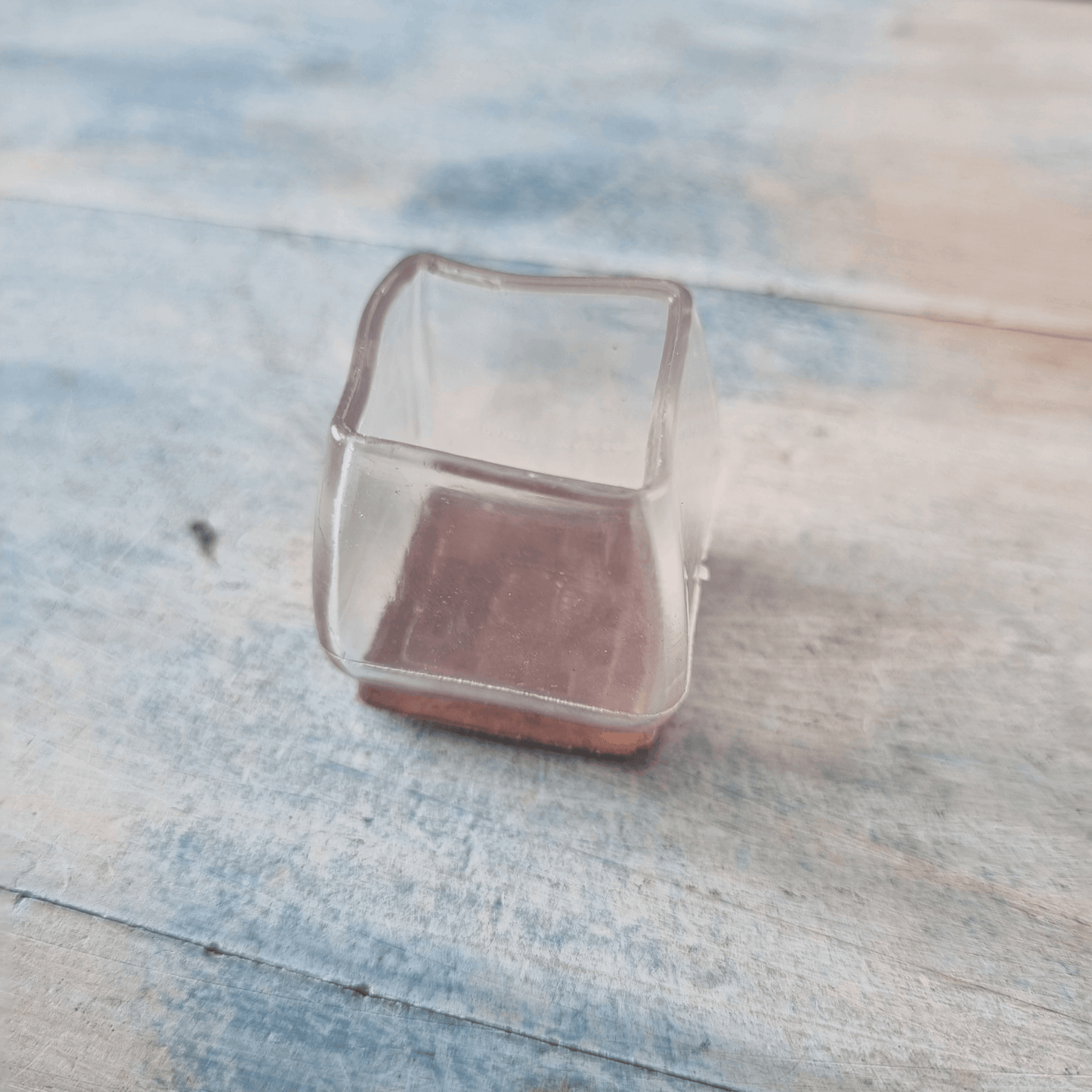 Square Silicone Chair cap with Felt Pad for 22mm -30mm