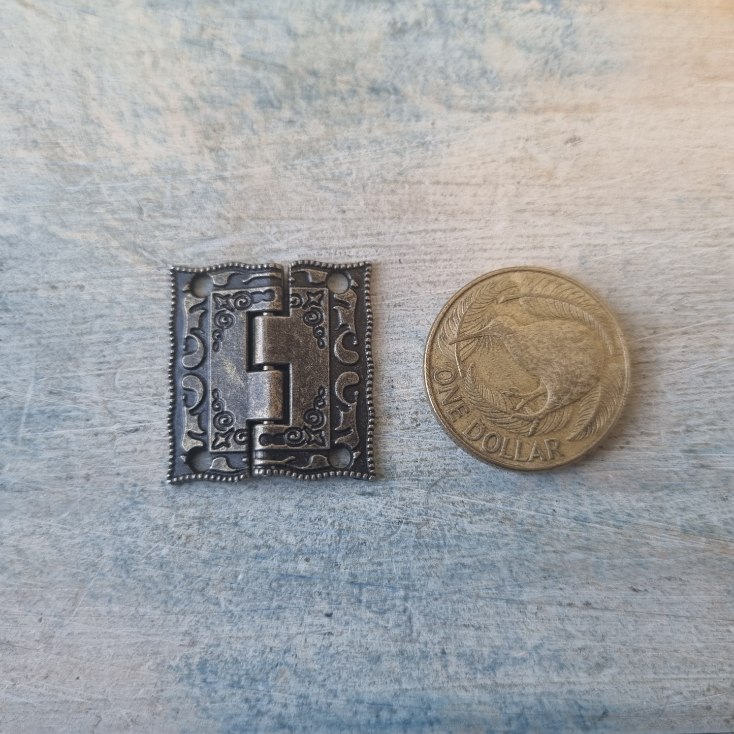 Ornate Craft Bronze Small Butt Hinge -2 sizes (25mm & 36mm)