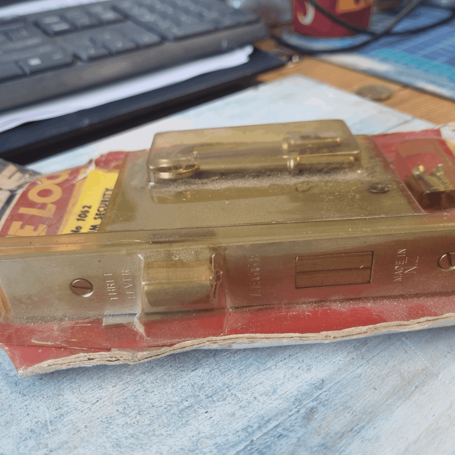 Legge Brass 1062 Med security mortice lock set