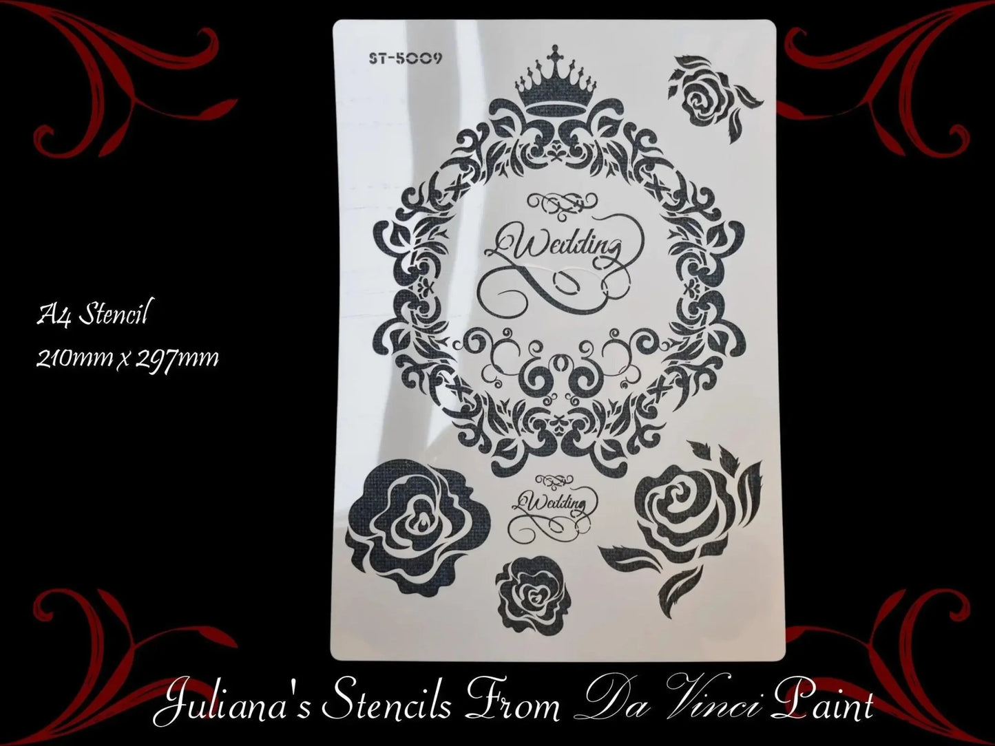 Wedding furniture, wall Paint Stencil & Cake Stencils - Vintique Concepts