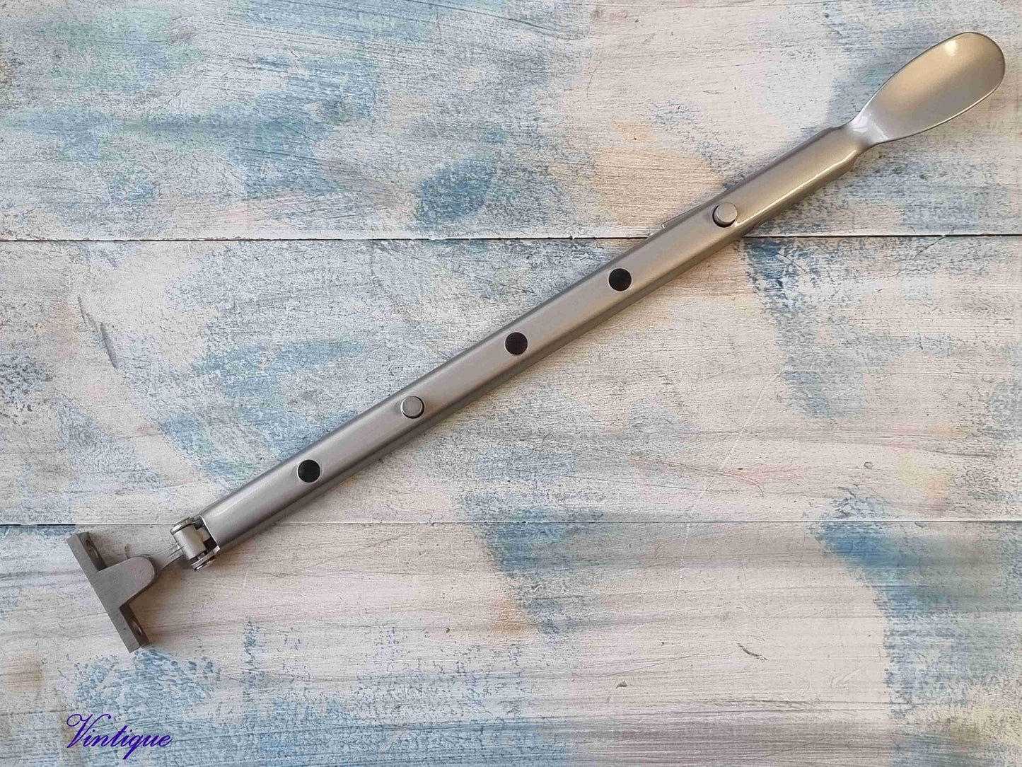 Zinc Alloy 375mm Window casement stay (5 holes) each-Vintique Concepts