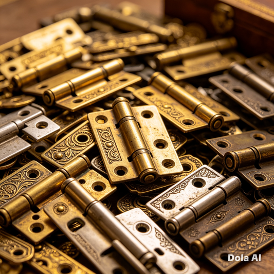Types of Hinges: Styles, Finishes, and the Craftsmanship of Vintique Hardware Company