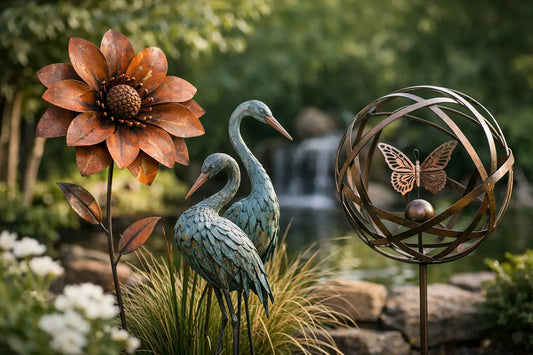 Unique Metal Garden Art That Lasts