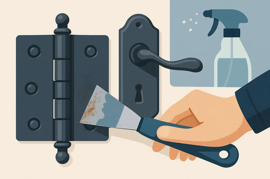 Restore Cast Iron Hardware Without Ruining It - Vintique Concepts