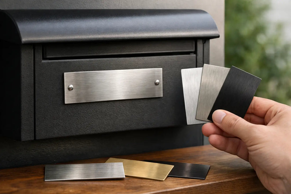 Choosing Metal Mailbox Number Plates
