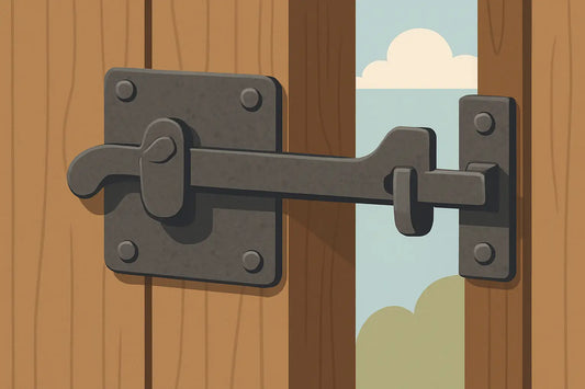 Rustic Cast Iron Gate Latches That Last - Vintique Concepts