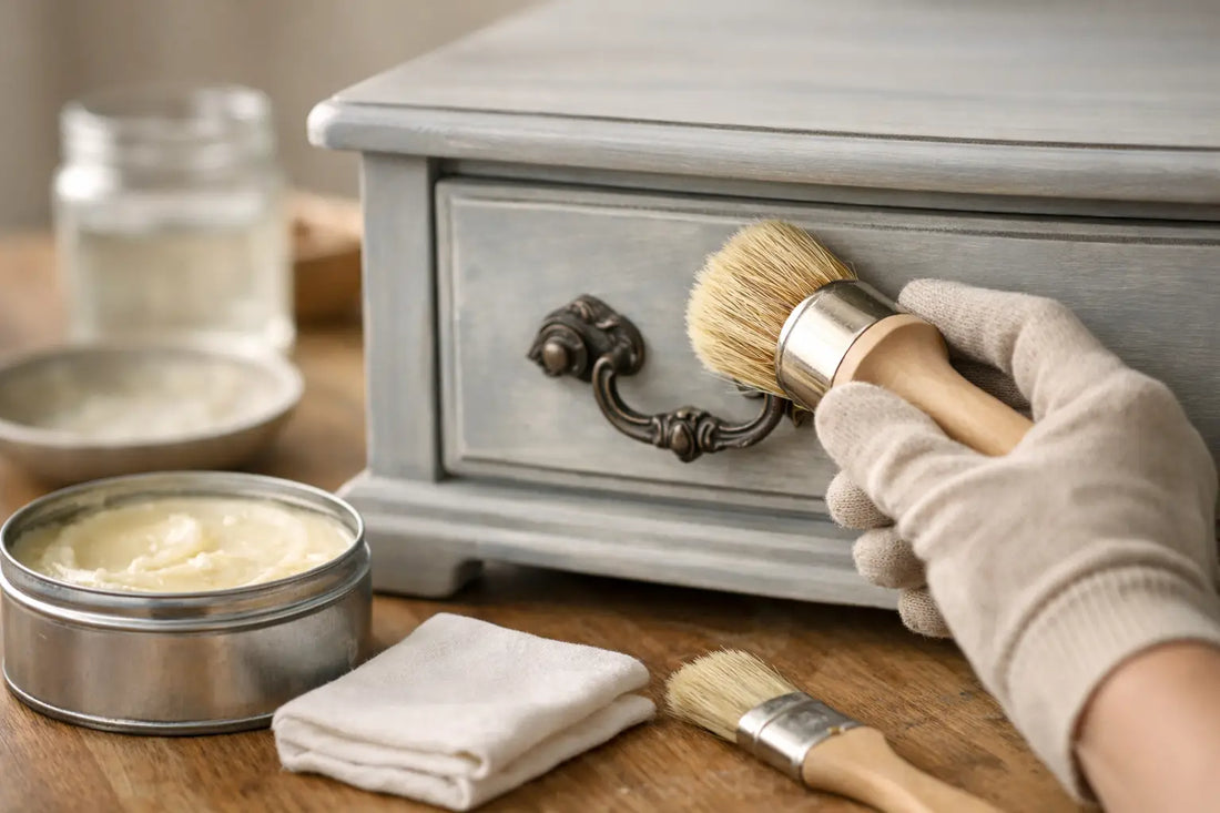 How to Use Chalk Paint Wax Properly
