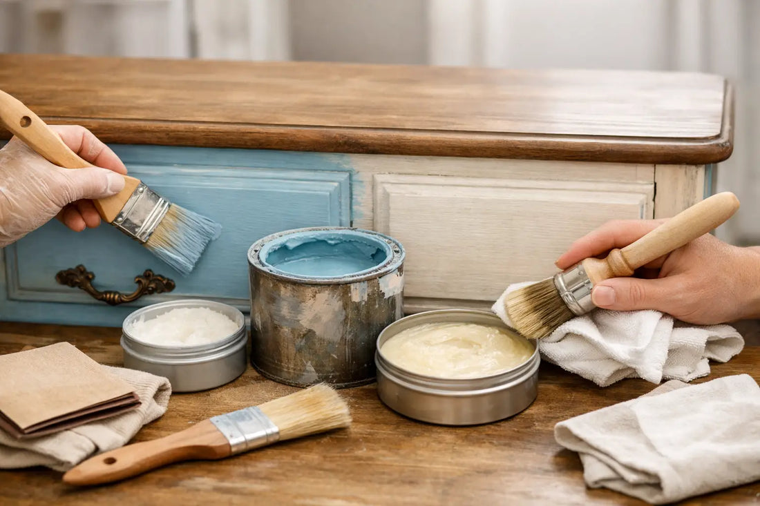 How to Apply Chalk Paint and Wax