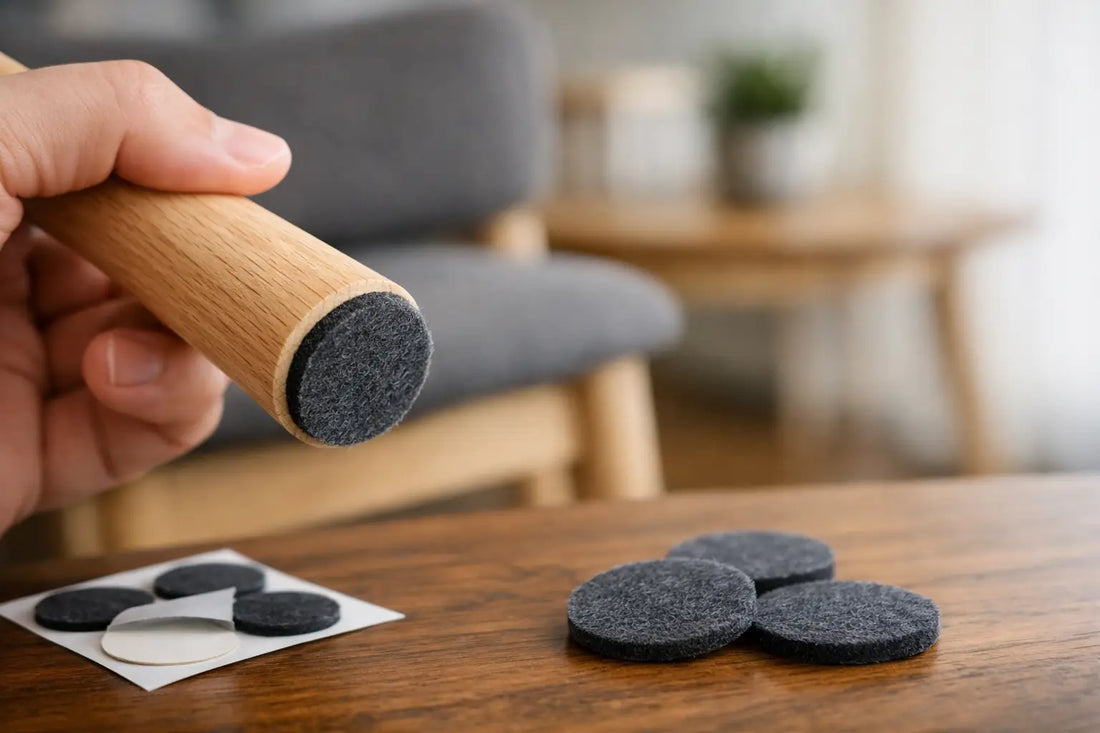 Self-Adhesive Felt Chair Pads That Last