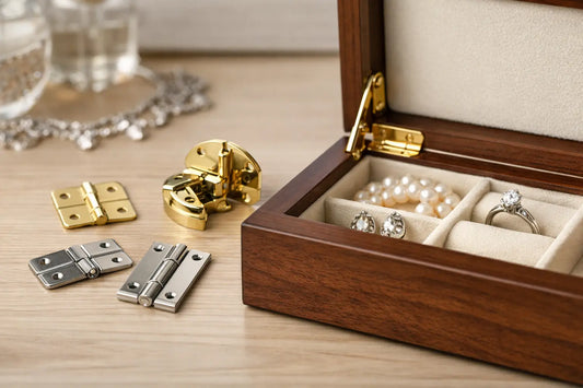Choosing Jewellery Box Hardware Hinges - Vintique Concepts