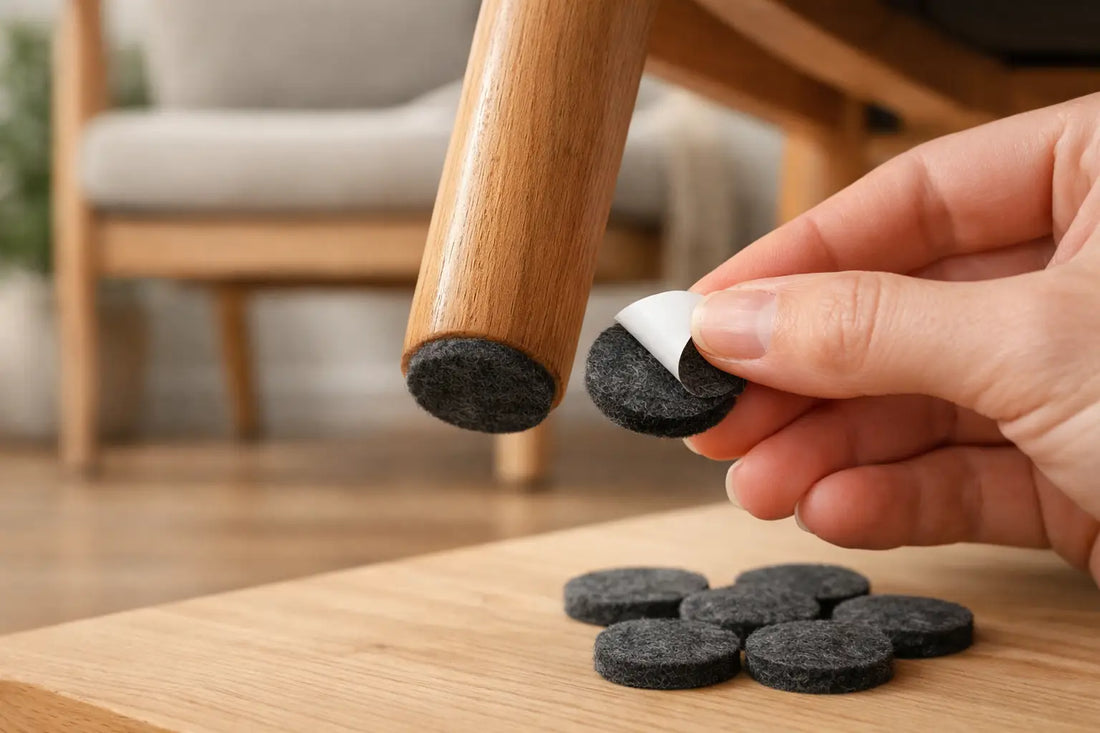 Self-Adhesive Felt Chair Pads That Work