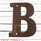 100mm (4") Corten Steel Street & letterbox Numbers , letters & symbols-Vintique Concepts