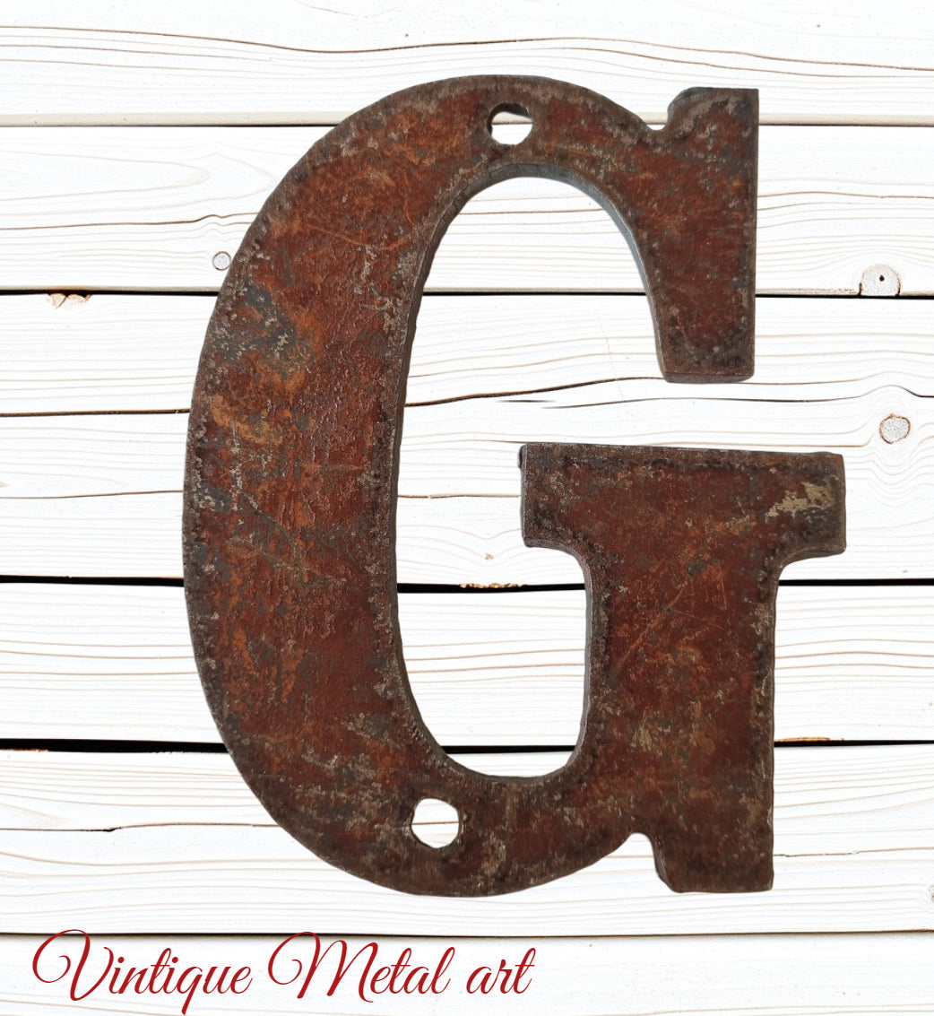 100mm (4") Corten Steel Street & letterbox Numbers , letters & symbols-Vintique Concepts