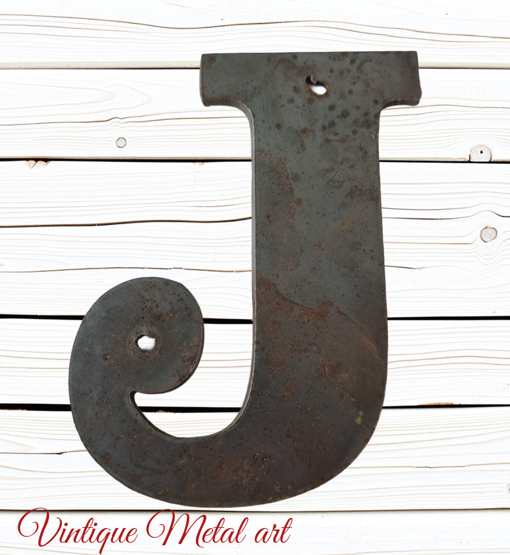100mm (4") Corten Steel Street & letterbox Numbers , letters & symbols-Vintique Concepts