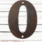 100mm (4") Corten Steel Street & letterbox Numbers , letters & symbols-Vintique Concepts