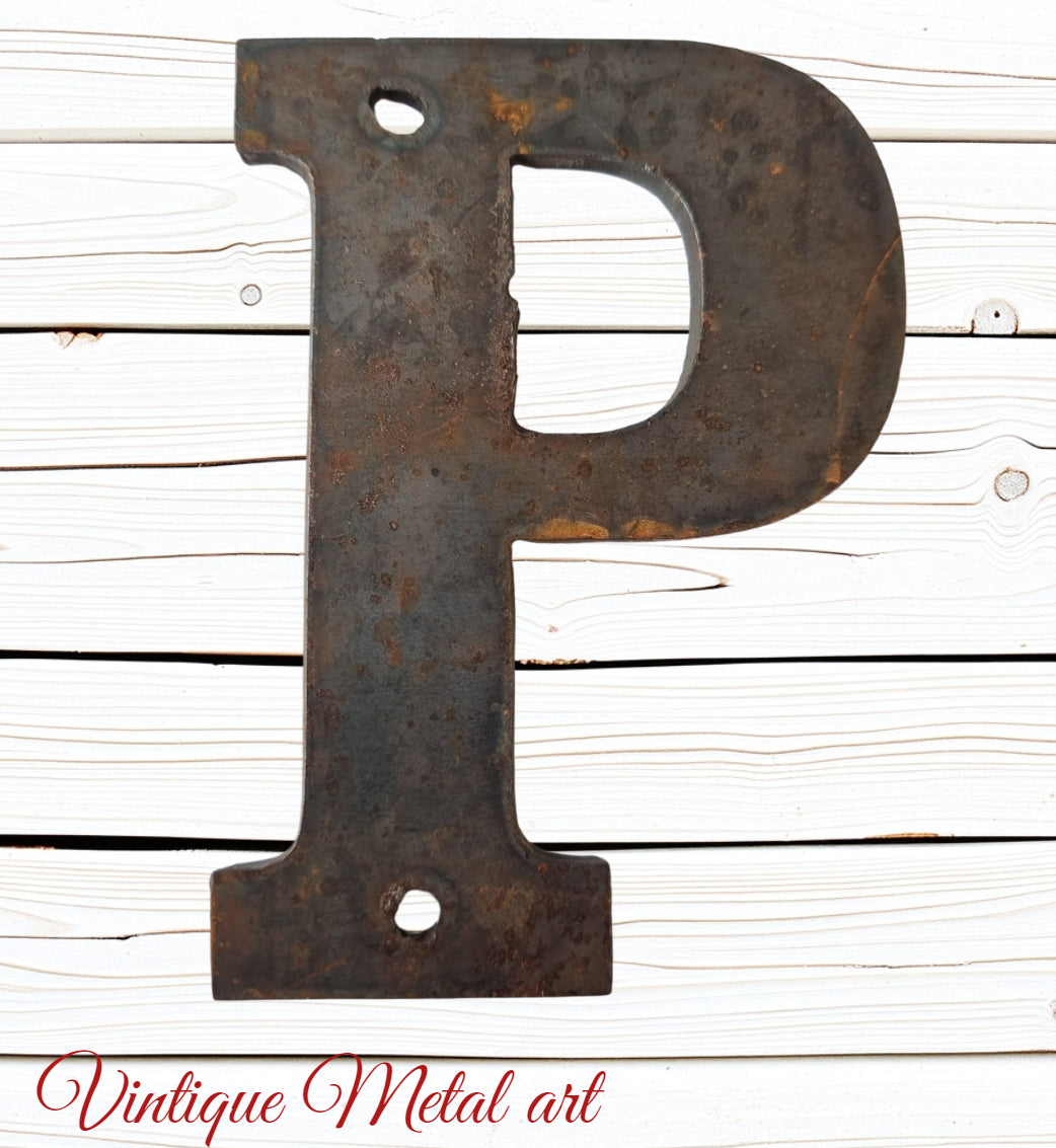 100mm (4") Corten Steel Street & letterbox Numbers , letters & symbols-Vintique Concepts