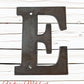 100mm (4") Corten Steel Street & letterbox Numbers , letters & symbols-Vintique Concepts