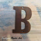 125mm Rusty Letters - Steel letters ,Numbers & Symbols - Vintique Concepts