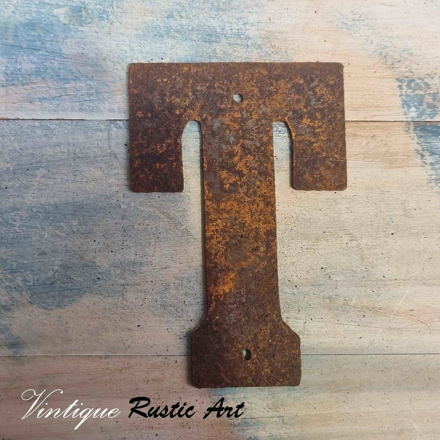 125mm Rusty Letters (alphabet  & symbols)-Vintique Concepts