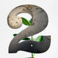 400mm (15.75") Corten Steel Street  & letterbox Numbers-Vintique Concepts