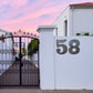 400mm (15.75") Corten Steel Street  & letterbox Numbers-Vintique Concepts
