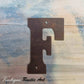 75mm Rusty Letters (alphabet  & symbols)-Vintique Concepts