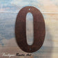 75mm Rusty Letters (alphabet  & symbols)-Vintique Concepts
