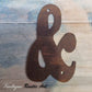 75mm Rusty Letters (alphabet  & symbols)-Vintique Concepts
