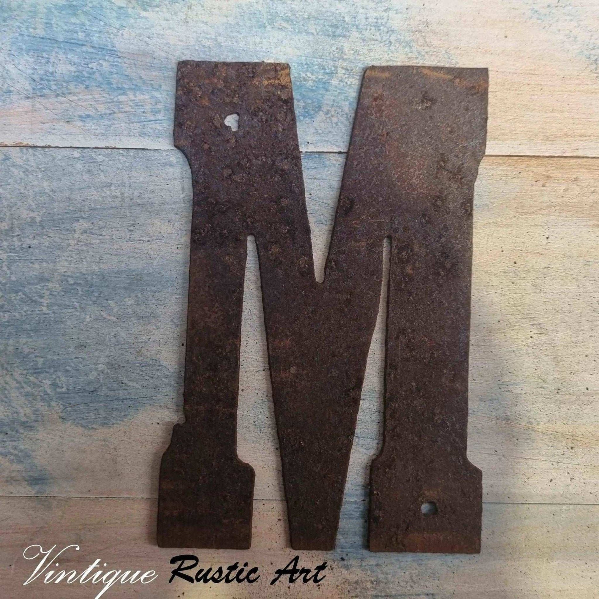 75mm Rusty Letters (alphabet  & symbols)-Vintique Concepts