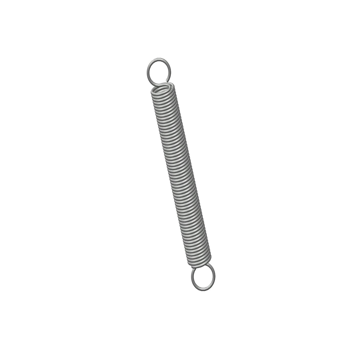 Zinc Extension Spring 88.9 mm long (11.13 OD x 1.19 WD) C163 from Century
