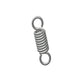 Zinc Extension Spring 41.28mm Long (12.7 OD x 2.03 WD) C165 from Century