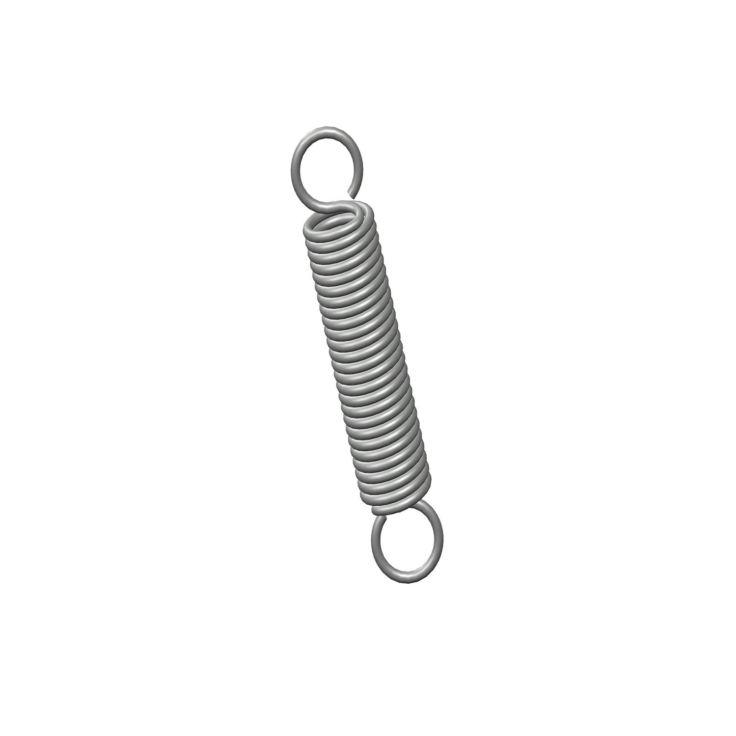 Zinc Extension Spring 73.03mmLong (14.3 OD x 1.83 WD) C179 from Century