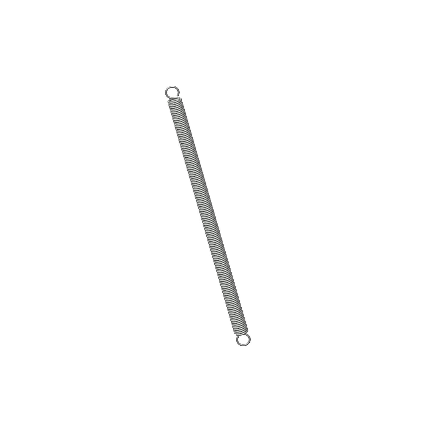 Zinc Extension Spring  127mm Long (6.35 OD x 0.86 WD) C205 from Century