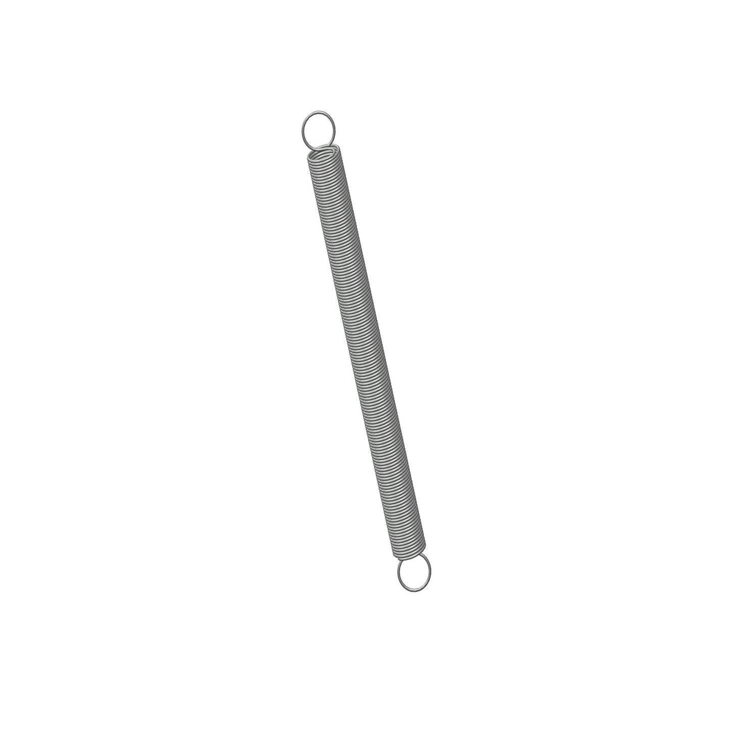 Zinc Extension Spring  114.3MM long (9.53 OD x 0.71 WD) C209 from Century